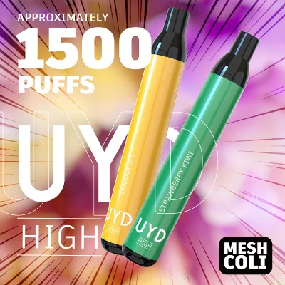 2022 Precio de fábrica vendedor caliente directamente 1500 Puff 550mAh Uyd Plus Disposabel Vape Pen E accesorios para cigarrillos