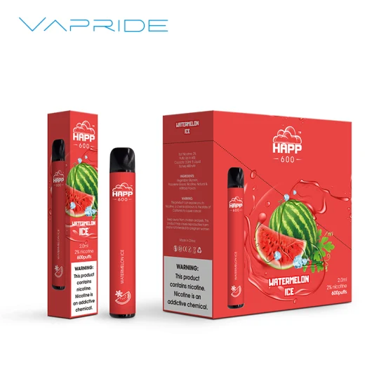 El cigarrillo electrónico al por mayor 10 condimenta la pluma disponible de Vapers 600 soplos